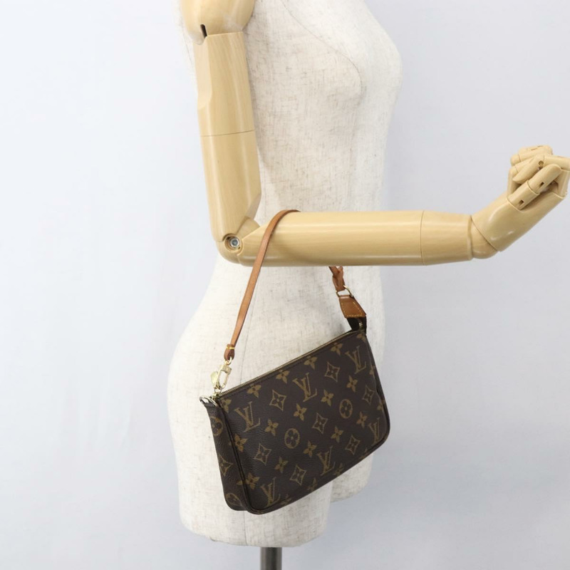 【日本直送】路易威登 Monogram 手拿包配件袋 M51980 LV 正品 158427-20