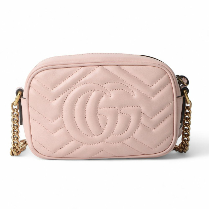 【包稅】GUCCI GG Marmont 馬特拉塞迷你斜背包 448065-2