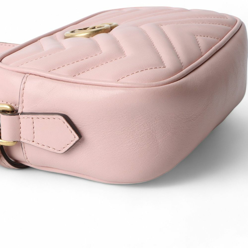 【包稅】GUCCI GG Marmont 馬特拉塞迷你斜背包 448065-4