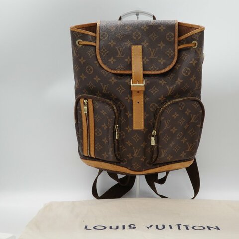 Louis Vuitton 路易威登 Bosphore 棕色花紋 書包 雙肩包