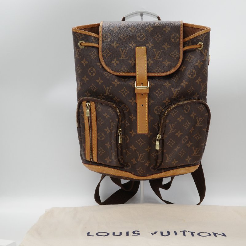 Louis Vuitton 路易威登 Bosphore 棕色花紋 書包 雙肩包-0
