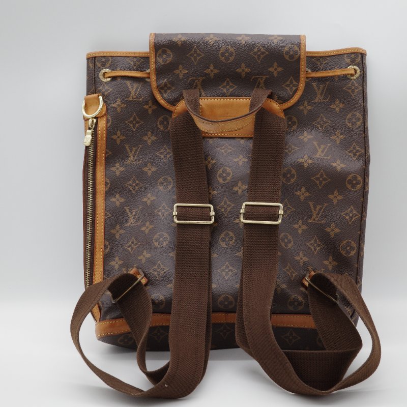 Louis Vuitton 路易威登 Bosphore 棕色花紋 書包 雙肩包-3