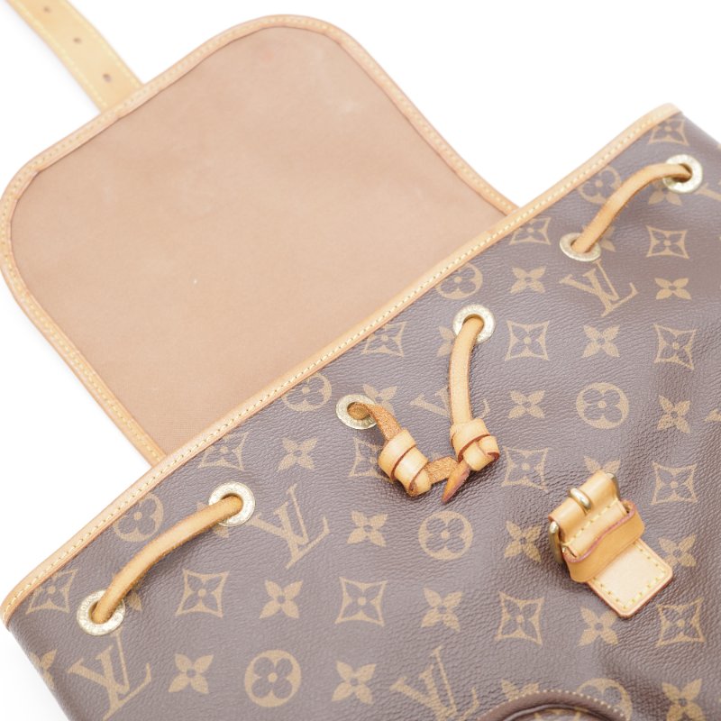 Louis Vuitton 路易威登 Bosphore 棕色花紋 書包 雙肩包-14