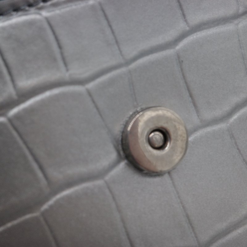 Balenciaga 巴黎世家 Hourglass XS 小號 銀色牛皮 手提包 斜挎包 單肩包-12