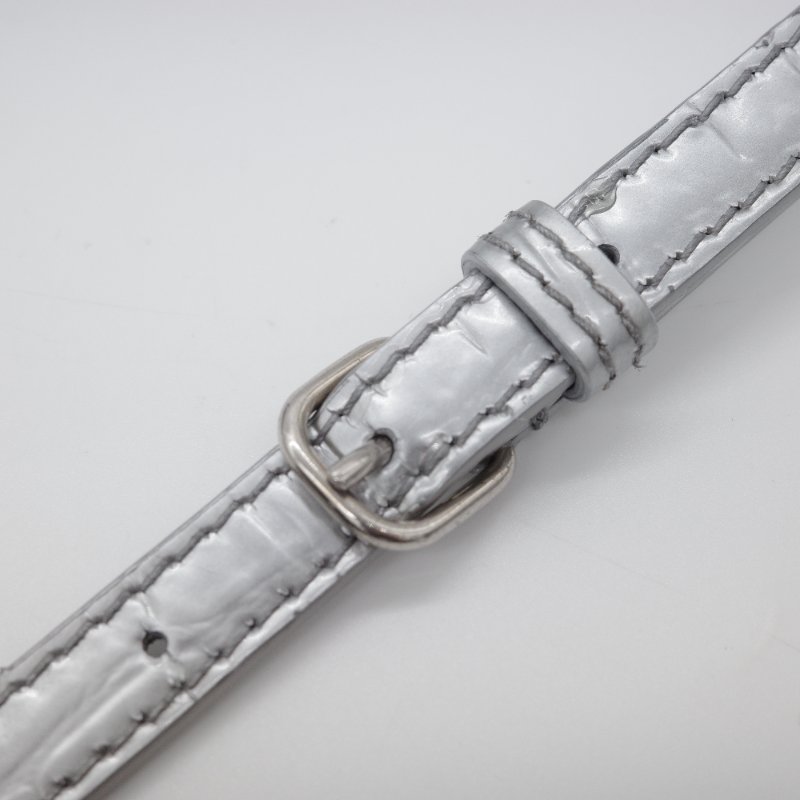 Balenciaga 巴黎世家 Hourglass XS 小號 銀色牛皮 手提包 斜挎包 單肩包-14