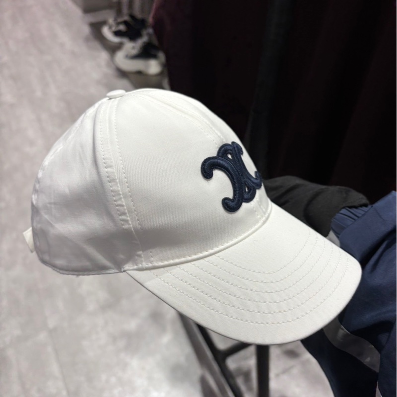 Celine 凱旋門Logo棒球帽-0
