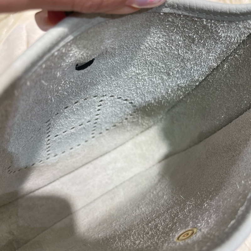 Hermès Mini Evelyne 水晶灰金扣除-7