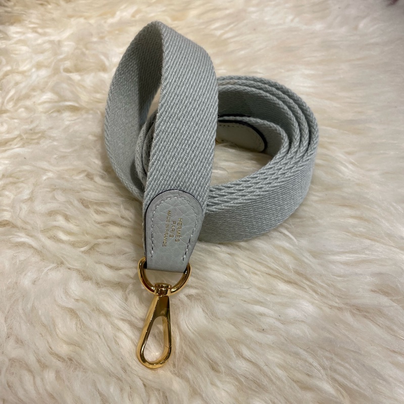 Hermès Mini Evelyne 水晶灰金扣除-9