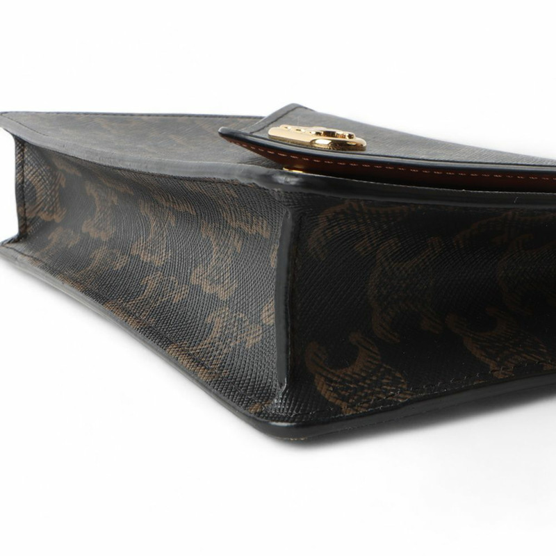 【包稅】CELINE Mailon Triomphe WOC 鏈條斜背包 32049-4