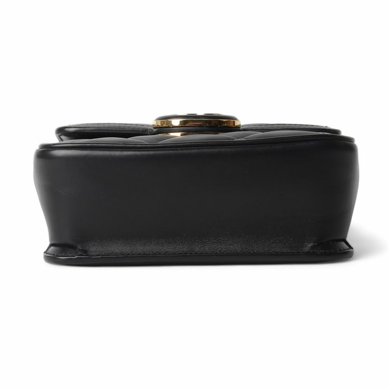 【包稅】GUCCI 互扣裝飾迷你肩背包 741457-5