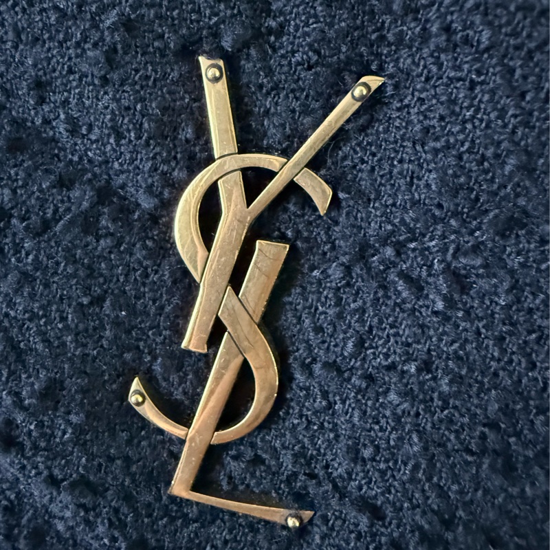 Puffer V紋金字毛呢小款二用包(黑色)-9