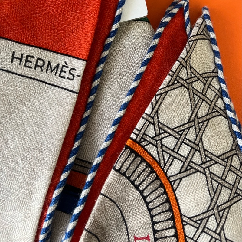 Les Voitures 旅行馬車造型三角巾(橘色/自然色/黃色)-3