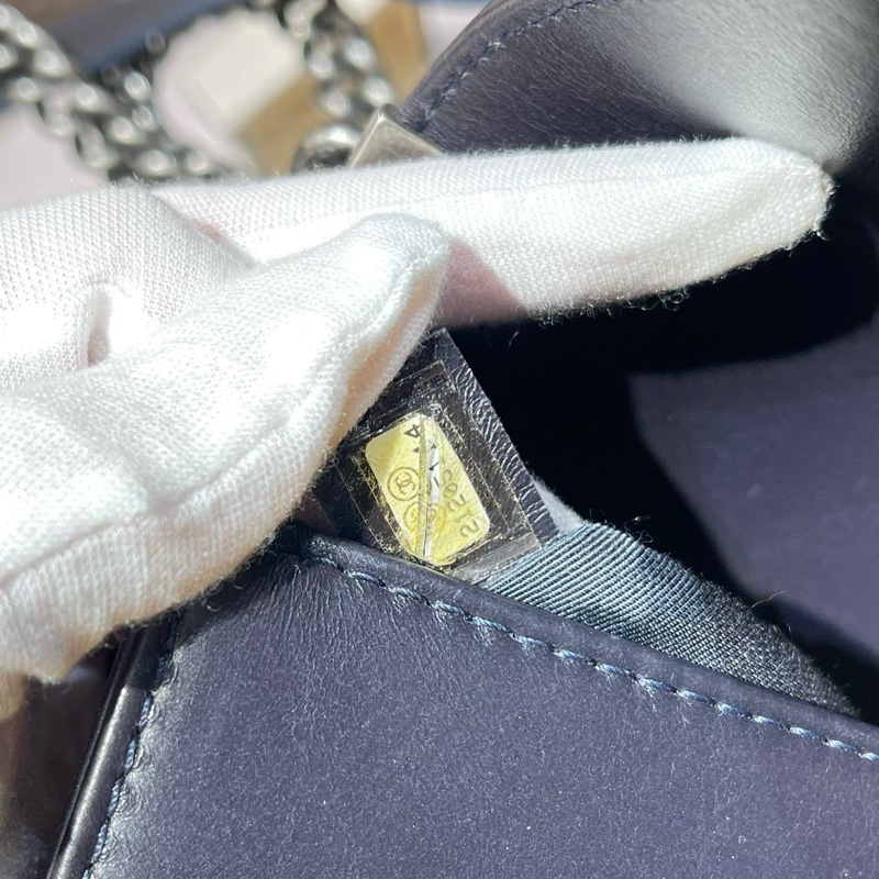 Chanel香奈儿手柄leboy 宫廷款手提包单肩包-8