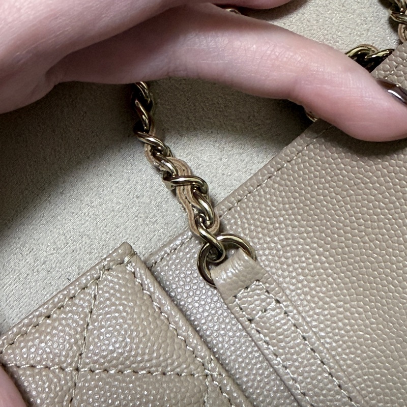 chanel奶茶小廢包-3