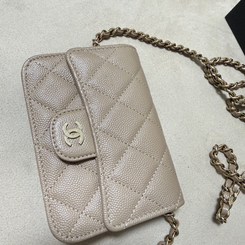 chanel奶茶小廢包-5
