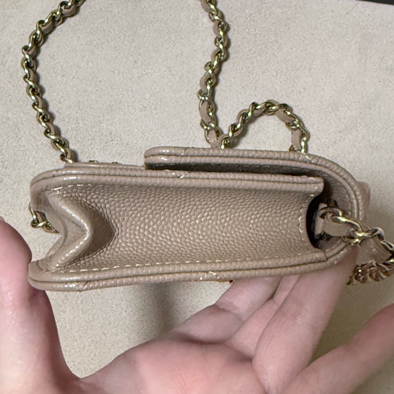 chanel奶茶小廢包-8