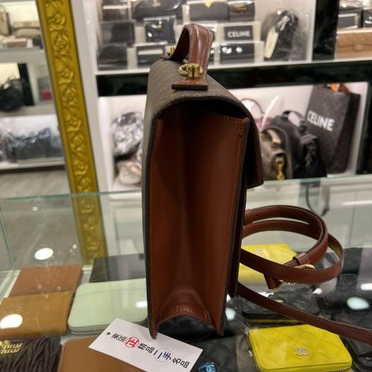 東區正精品㊣LV Vintage Monceau M51185 原花字紋公事包郵差包手提包斜背包兩用包 RZ6165-5