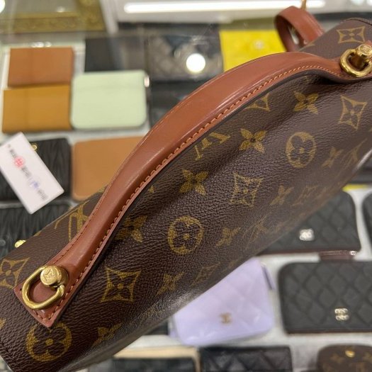 東區正精品㊣LV Vintage Monceau M51185 原花字紋公事包郵差包手提包斜背包兩用包 RZ6165-6