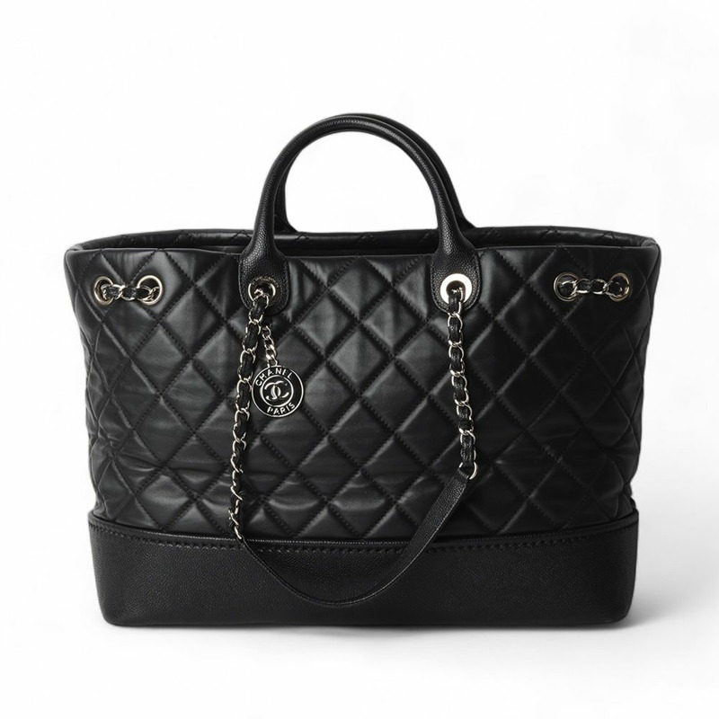 【包稅】CHANEL 羊皮絎縫魚子醬零錢包/32119--0