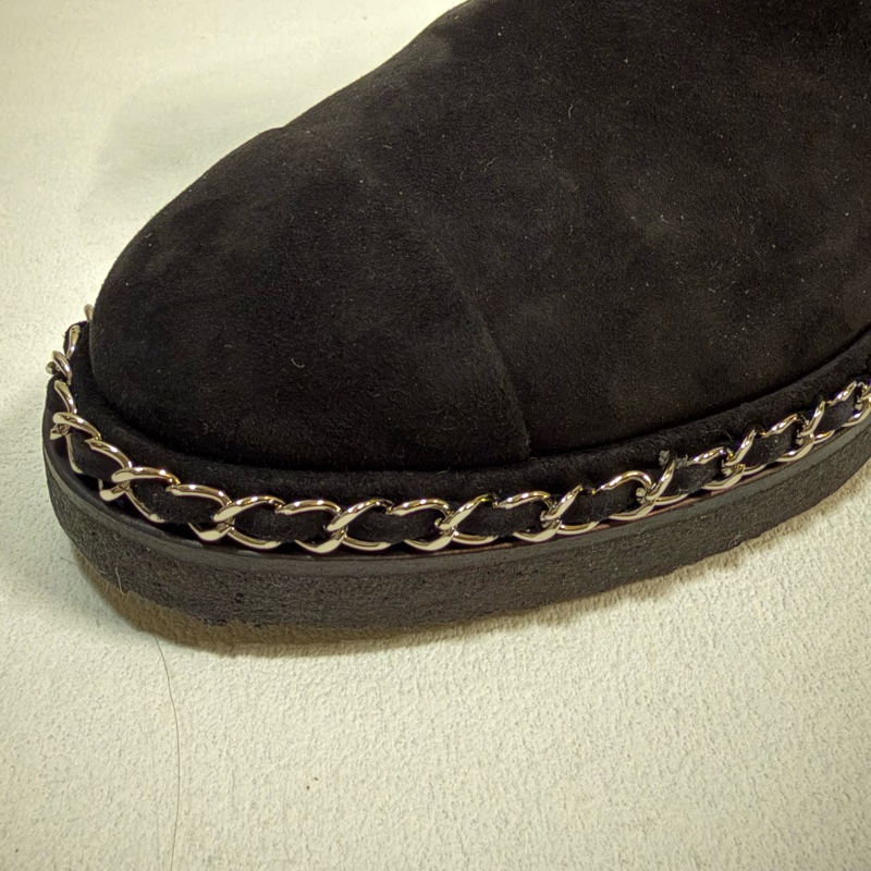 CHANEL 羊毛內𥚃 Short boots-2