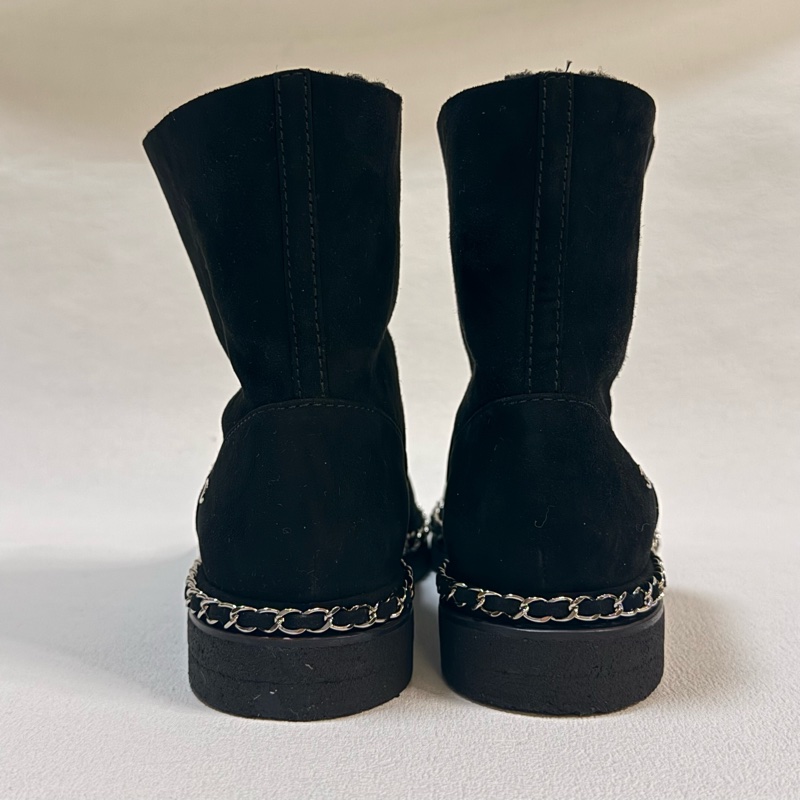 CHANEL 羊毛內𥚃 Short boots-6