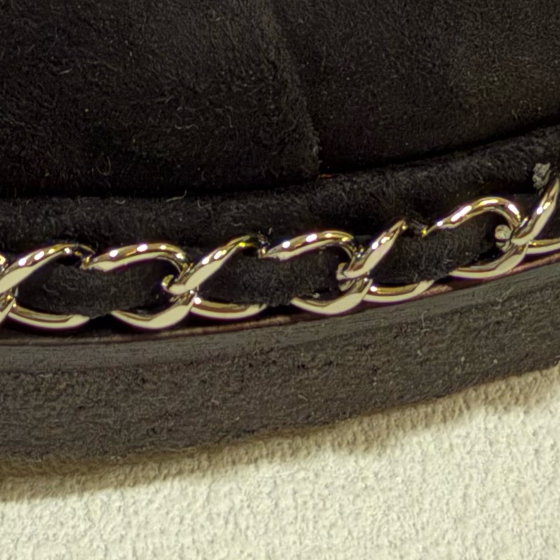 CHANEL 羊毛內𥚃 Short boots-11