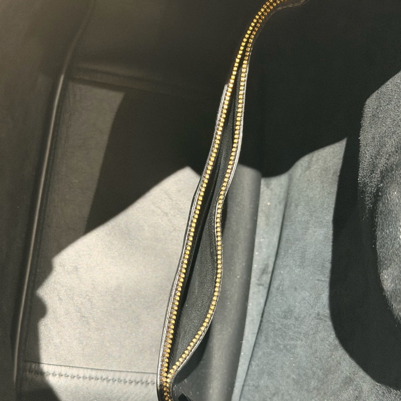 SAINT LAURENT聖羅蘭LE 5 À 7 滑面皮革柔軟大型手提 / 肩背包-5