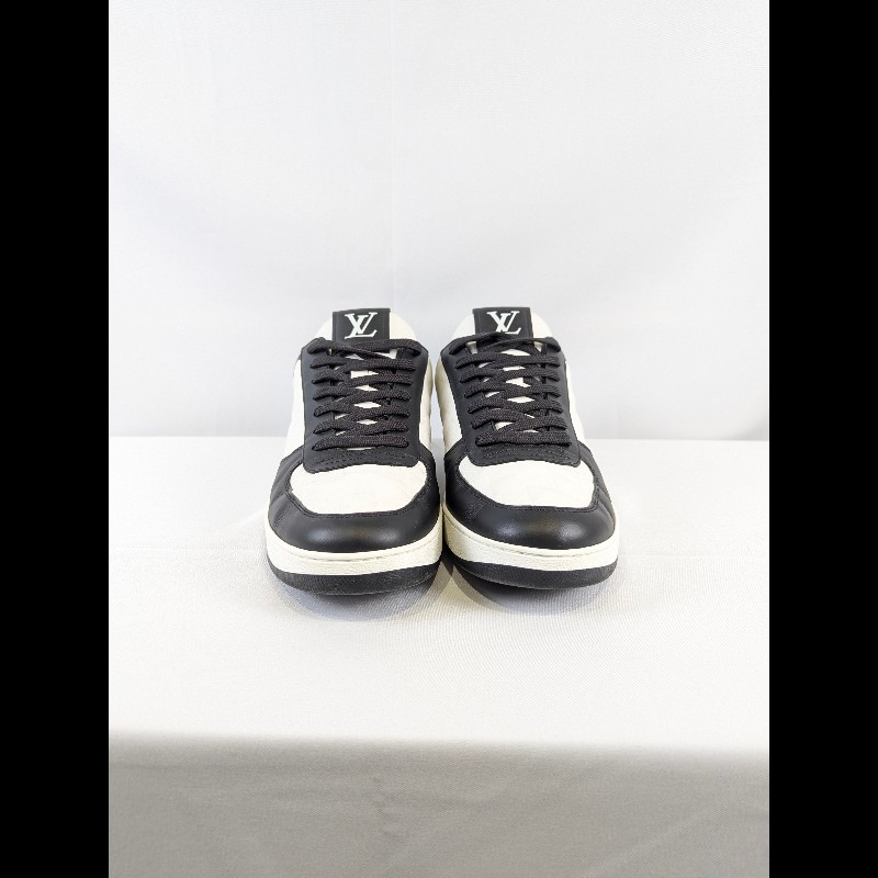 莉亞精品♡LV 白棋盤運動鞋 尺碼7.5 九新美鞋-8