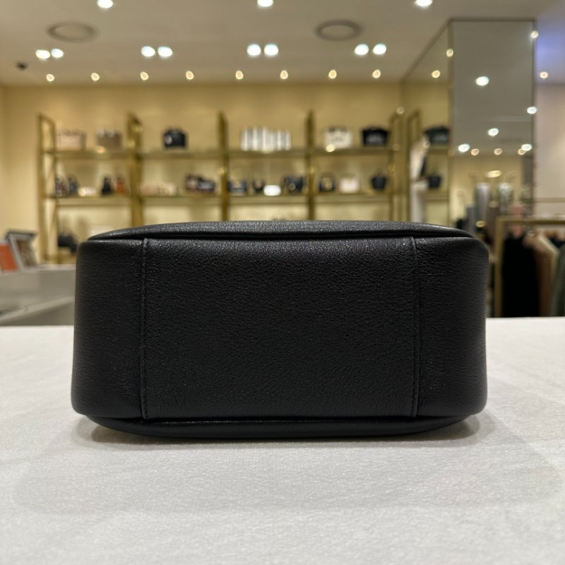 🎉新品好折扣✨Saint Laurent 713938 LE 5 A 7 YSL 柔軟粒面皮革小款 Hobo包 黑色-10