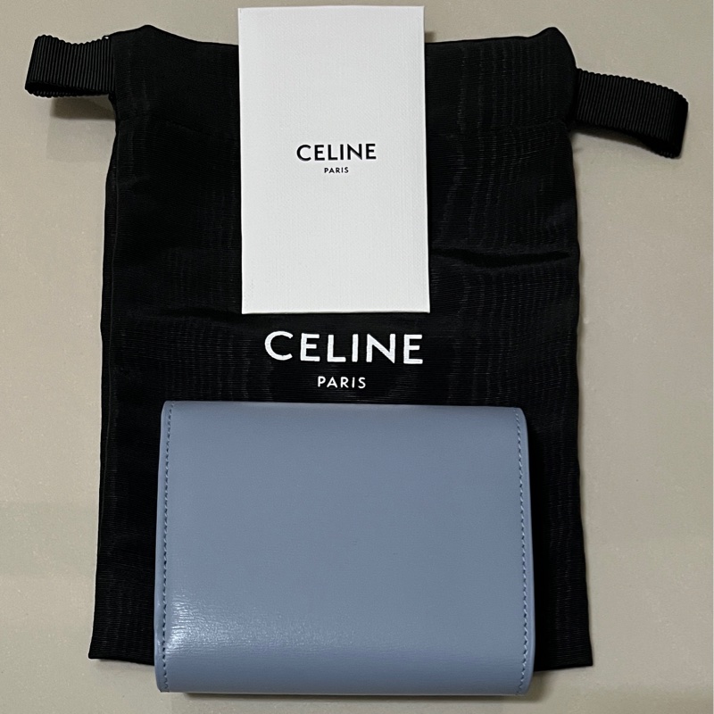 CELINE TRIOMPHE小號翻蓋錢包-11