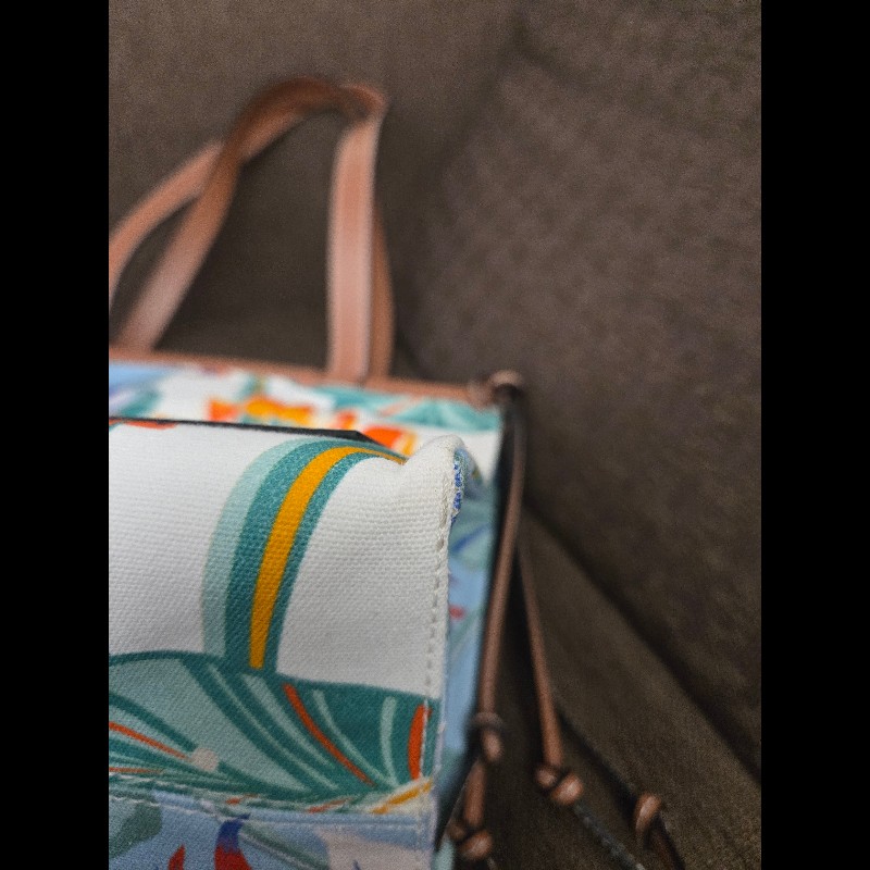 (近新閒置品)LOEWE帆布托特肩揹包-11