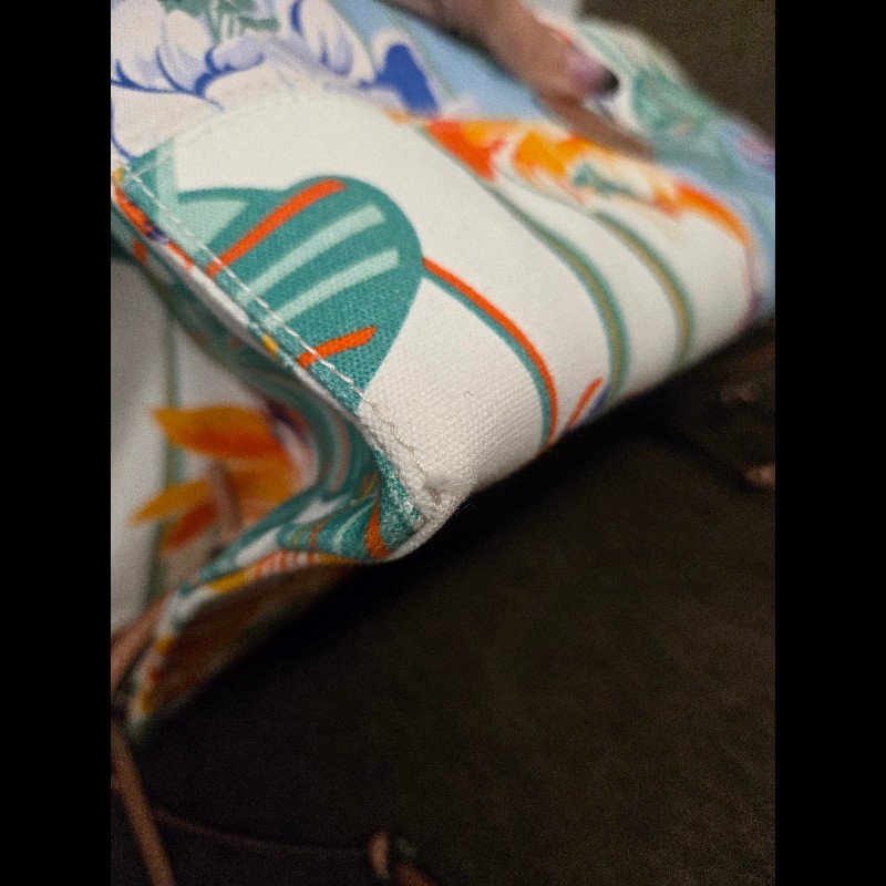 (近新閒置品)LOEWE帆布托特肩揹包-13