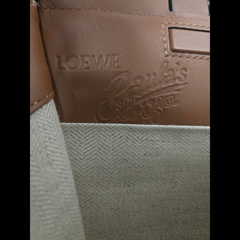 (近新閒置品)LOEWE帆布托特肩揹包-15