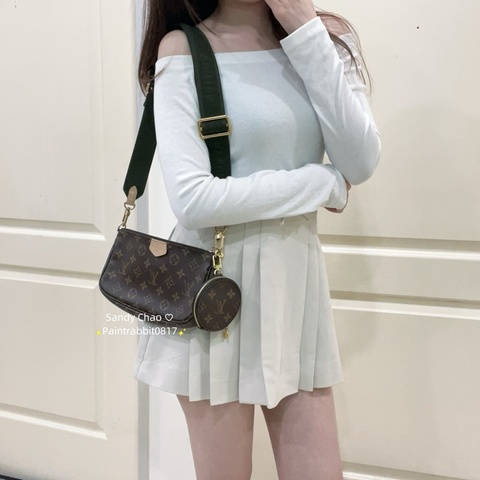 ෆ LV Multi Pochette Accessories五合一麻將包