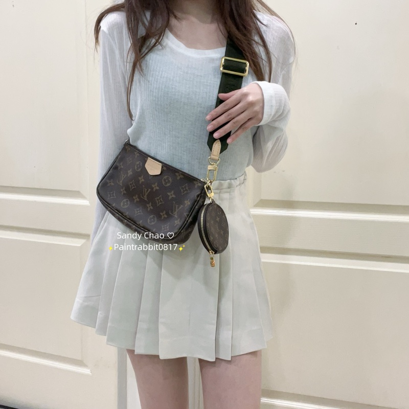 ෆ LV Multi Pochette Accessories五合一麻將包-1