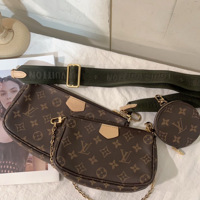ෆ LV Multi Pochette Accessories五合一麻將包-8