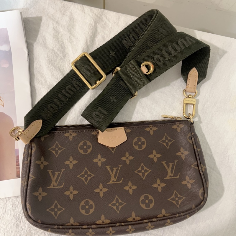 ෆ LV Multi Pochette Accessories五合一麻將包-12