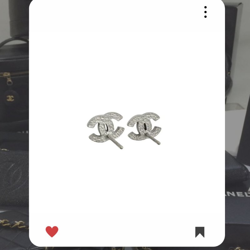 🛍️🎁 26 🔥 1月新品上架 新年💖 美品💖 香奈兒 Chanel CC 經典水鑽耳環 🔥 香奈兒熱賣款 香奈兒經典款 耳環 CHANEL EARRING-6