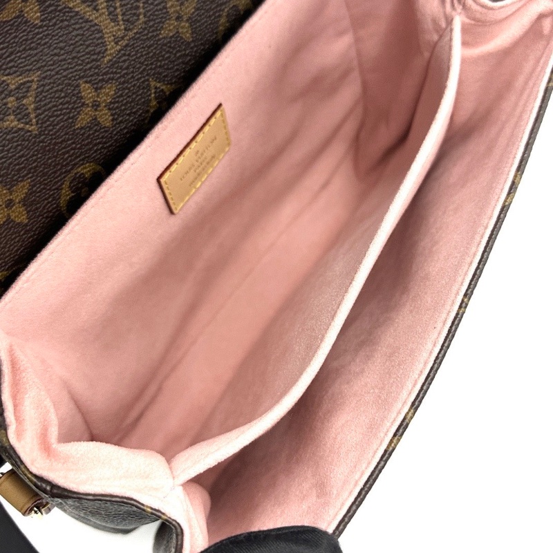 LV孫一鈿聯名款Pochette Metis獵豹圖案老花手提郵差包芯片款 25*19*7 99新配件塵袋吊牌-2