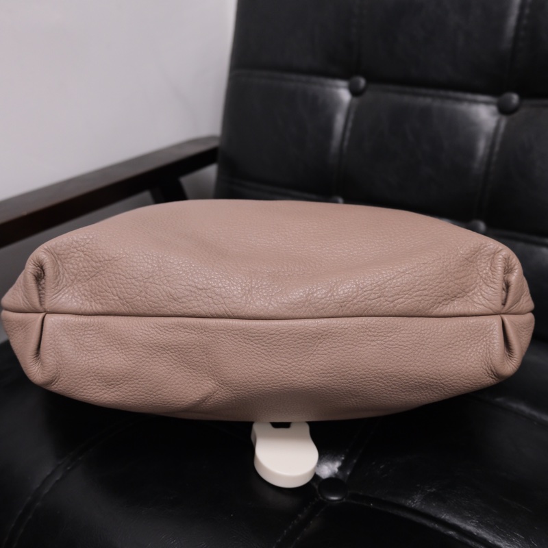 Loewe Leather Shoulder Bag 羅意威中古鎖頭Hobo bag 和尚包-3