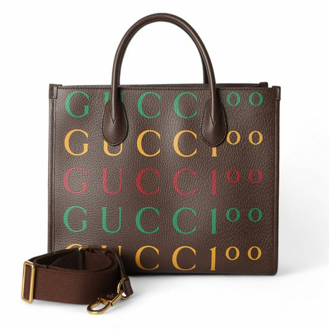 GUCCI 680956 字母印花 100 週年紀念款手提單肩包 /32212-