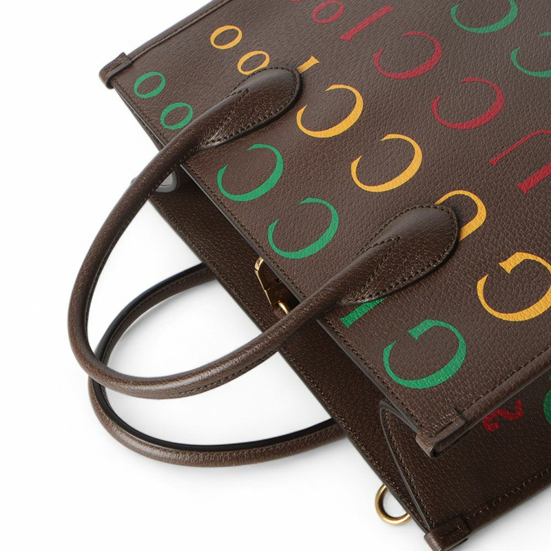【包稅】GUCCI 680956 字母印花 100 週年紀念款手提單肩包 /32212--3