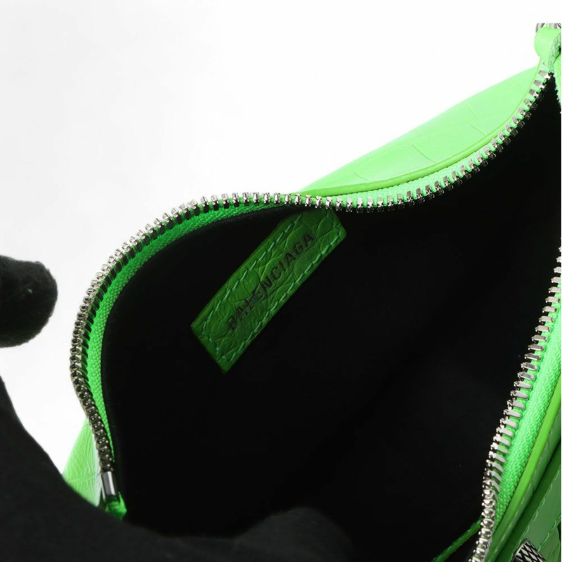 【包稅】BALENCIAGA Le Caucase XS 鱷魚皮單肩包 671309-6