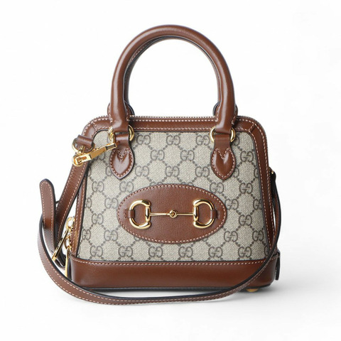 GUCCI Horsebit 1955 迷你手提斜背包 640716