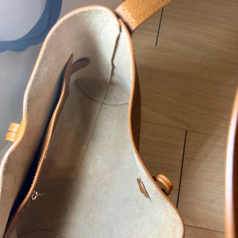 LONGCHAMP ROSEAU系列竹節卵石紋牛皮單肩包🔥粽色-5