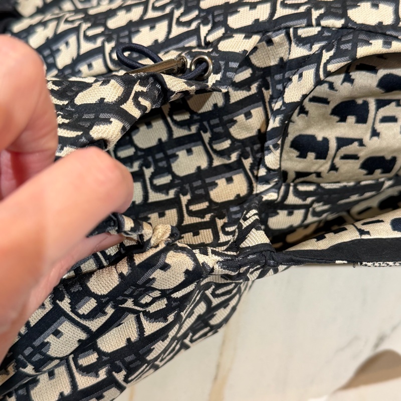 Dior 老花Logi連帽背心-7