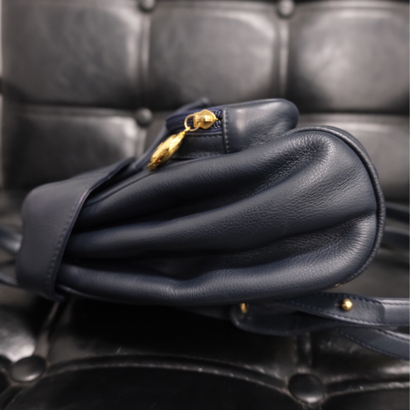 Dior CD Leather Backpack 迪奧中古金蛋書包/背包-5