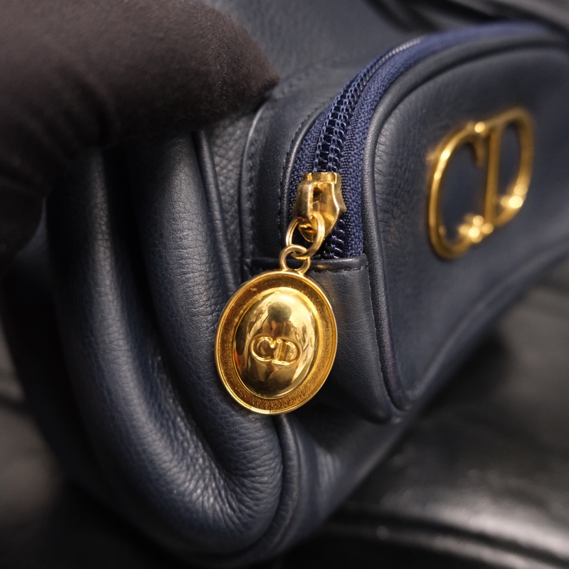 Dior CD Leather Backpack 迪奧中古金蛋書包/背包-26