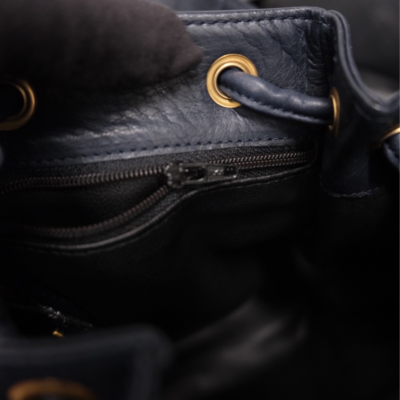 Dior CD Leather Backpack 迪奧中古金蛋書包/背包-32