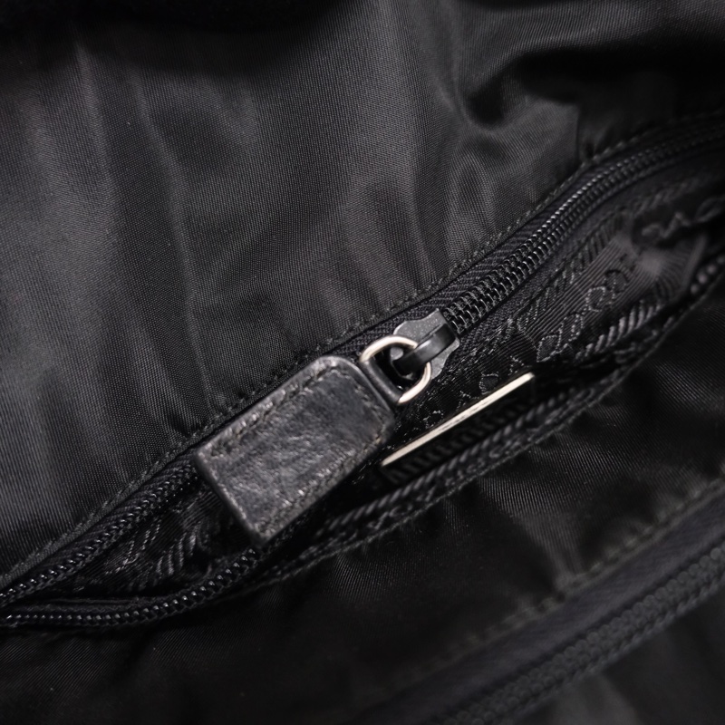 Prada Nylon Vintage Chain Bag 25 普拉特黑色中古尼龍降落傘/單肩包-26